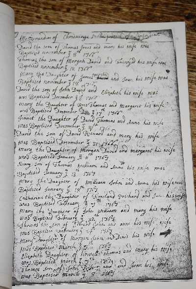 old record book